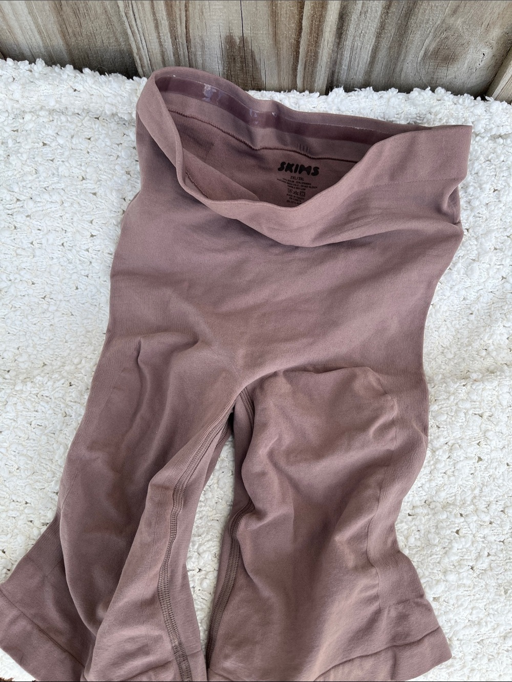 NWOT SKIMS Dusty Mauve High-Waist Sculpting Leggings